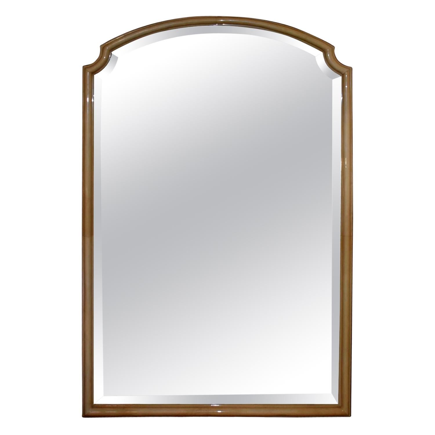 Modern Parchment Mirror