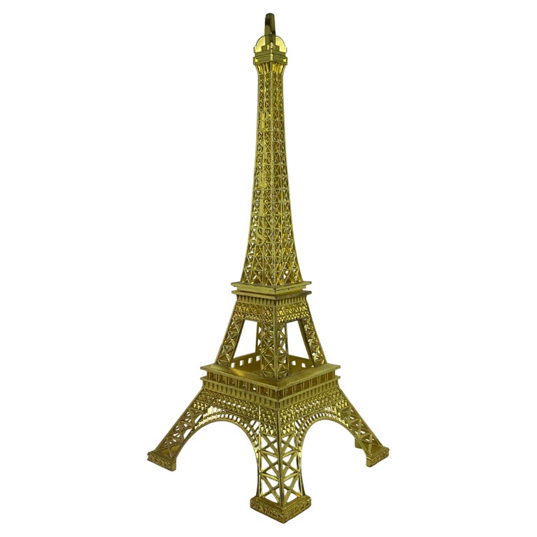 Réplique Tour Eiffel En Alliage Zinc 25 Cm - Décoration Table, Souvenir Paris, Cadeau Collection