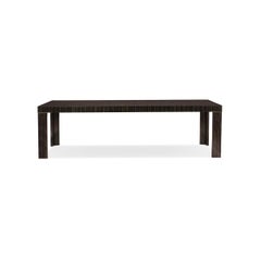 Modern Parson Style Extension Dining Table
