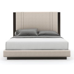 Modern Parsons Style King Bed