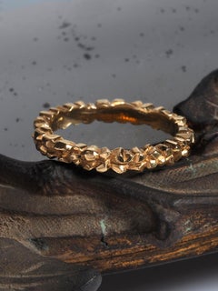 Modern partner ring - Crystal Collection 18K Gold Ring Promise ring couple ring