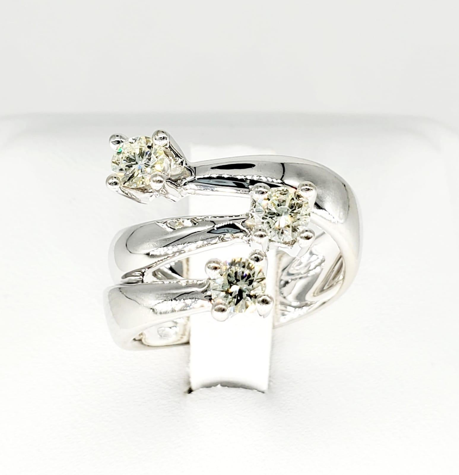 past present future marquise ring