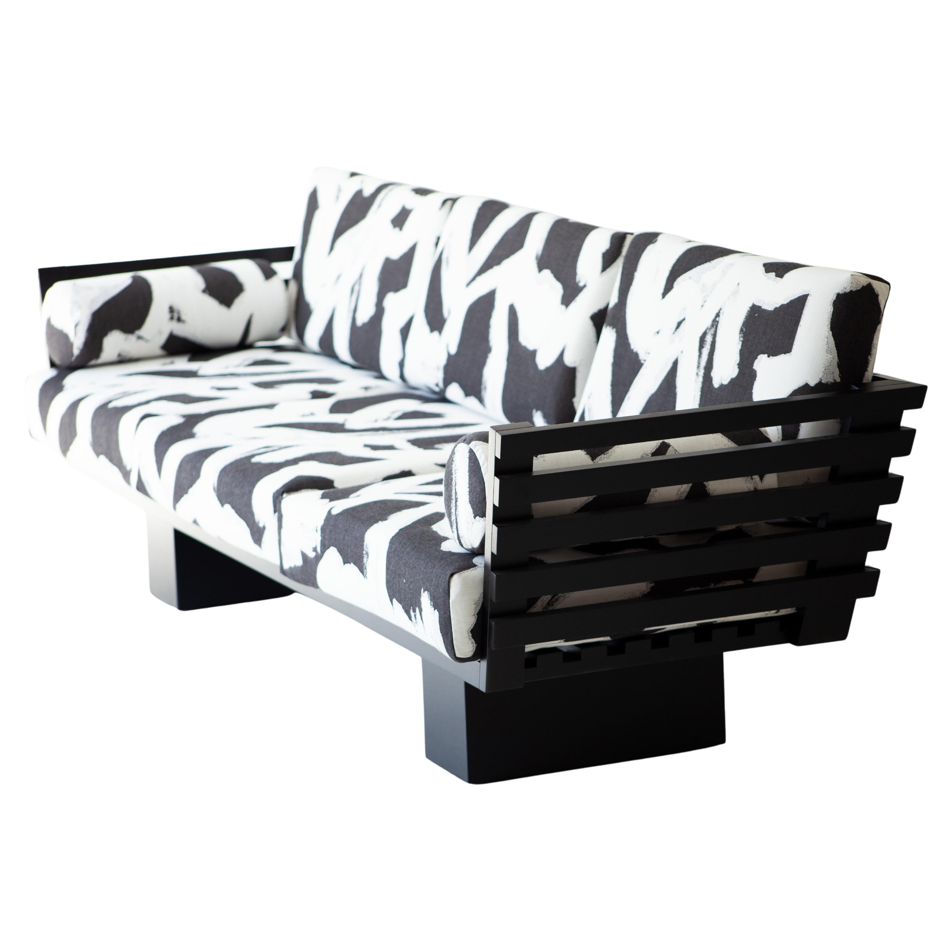 Modern Patio Furniture, Suelo Slatted Sofa For Sale