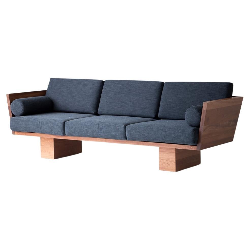 Moderne Terrassenmöbel, Suelo-Sofa aus Natur