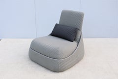 Modern Patricia Urquiola for Coalesse Hosu Chaise Lounge Chair with Ottoman