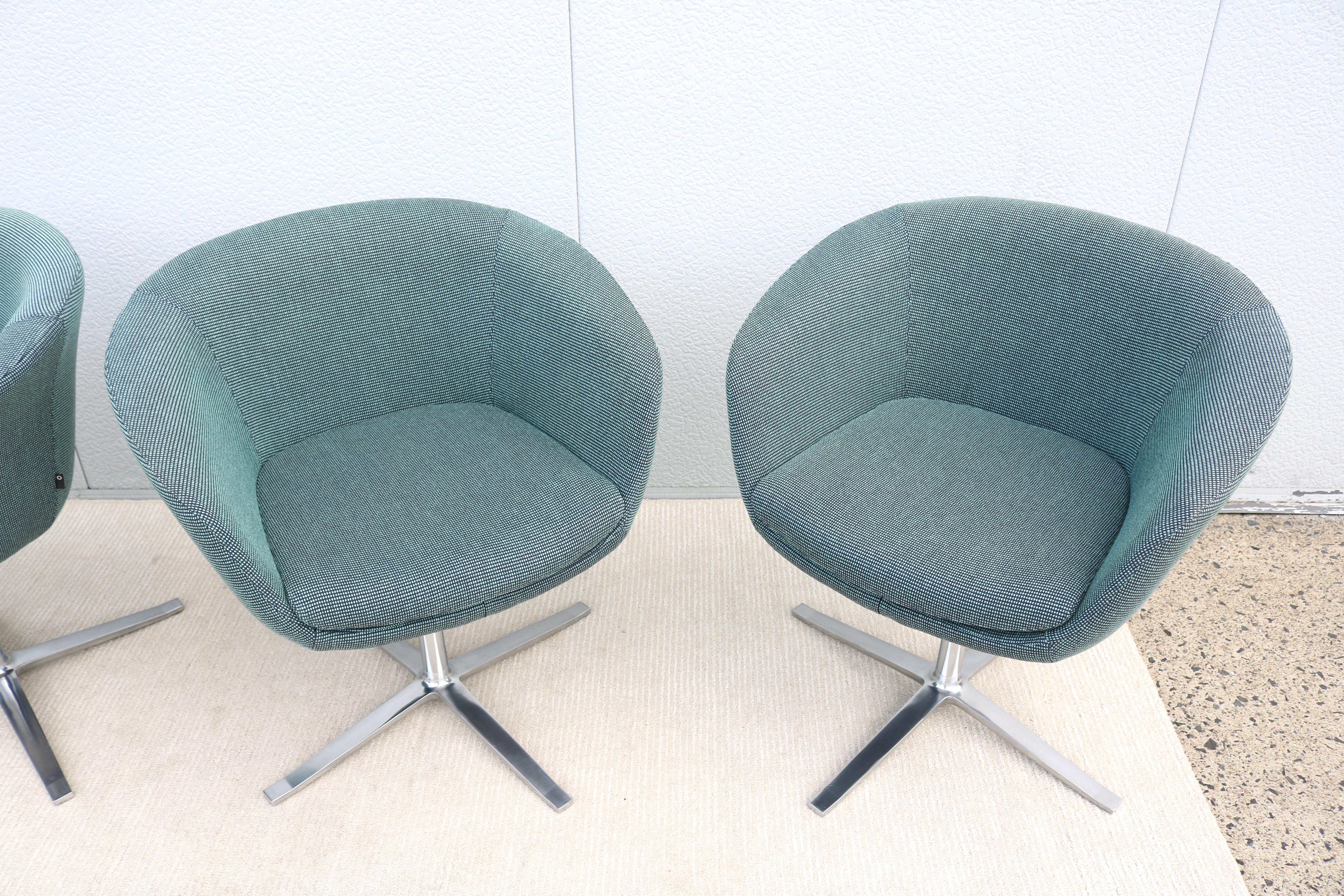 Sedie girevoli moderne Pearson Lloyd per Coalesse Bob di Walter Knoll - Set di 4 in vendita 7