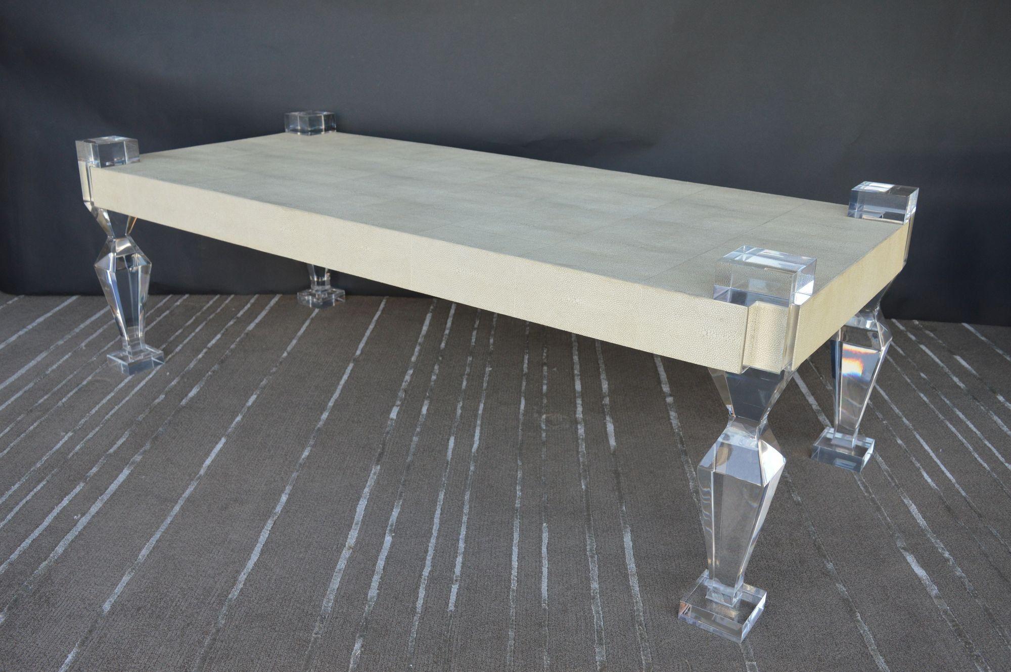 Contemporary Modern Pegaso Gallery Coffee Table For Sale