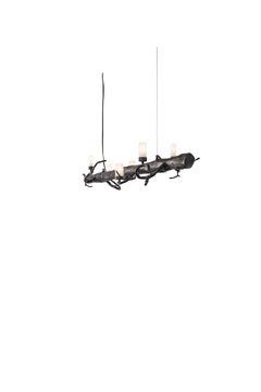 Modern Pendant, Bronze Dark Patina Finish, Takara Candles Collection