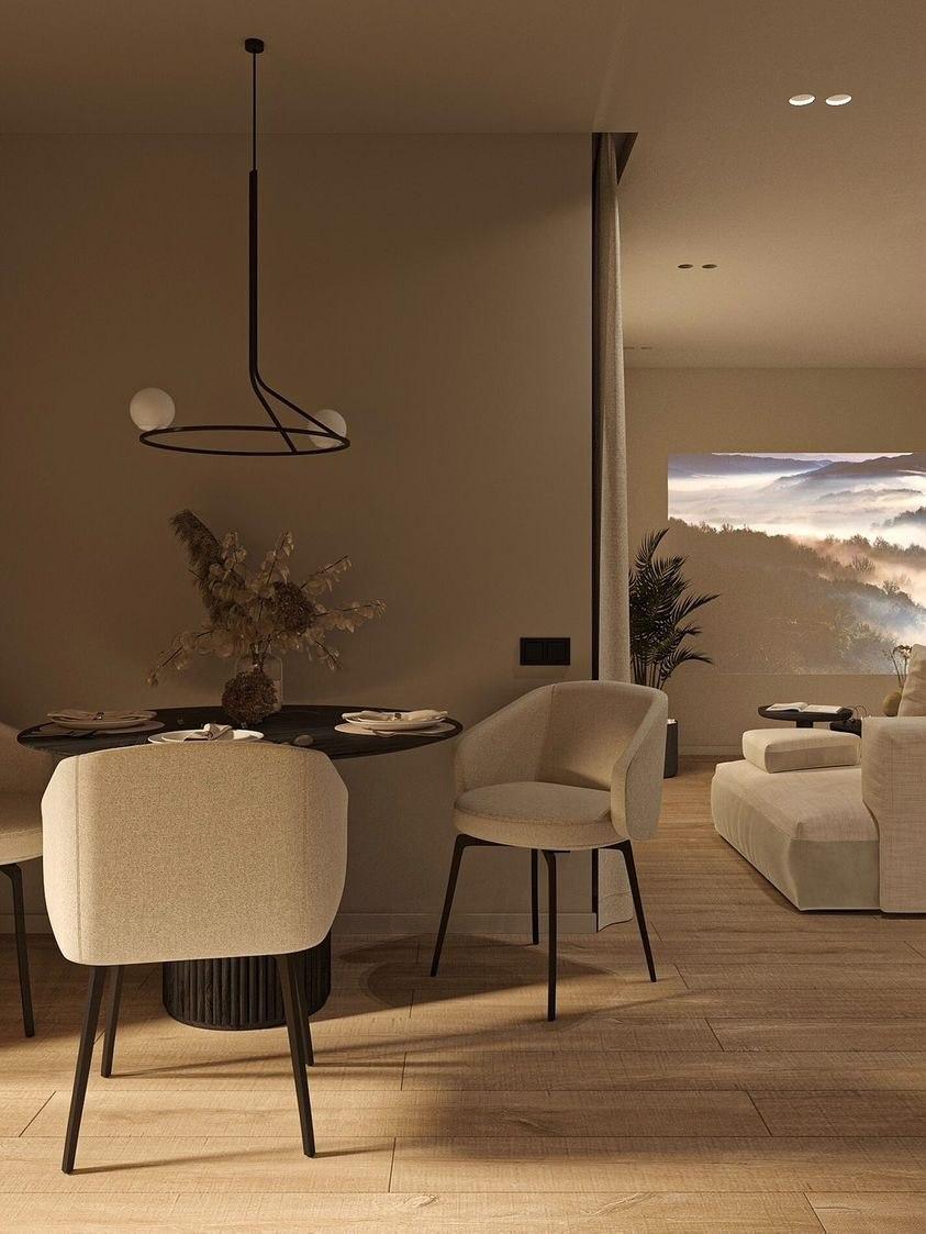 Modern Pendant Ceiling lighting Restaurant minimalism Artist White Opaque Glass For Sale 10