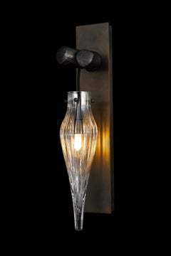Modern Pendant Chandelier, Black Matte Finish, Primavera Collection