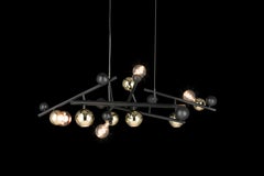 Pendente moderno con finitura nera opaca - collezione Galaxy, di Brand van Egmond