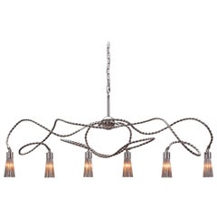 Modern Pendant in a Nickel Finish, Sultans of Swing Collection, by Brand Van