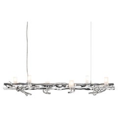 Ciondolo moderno, finitura nichel, collezione Takara Candles di Brand Van Egmond