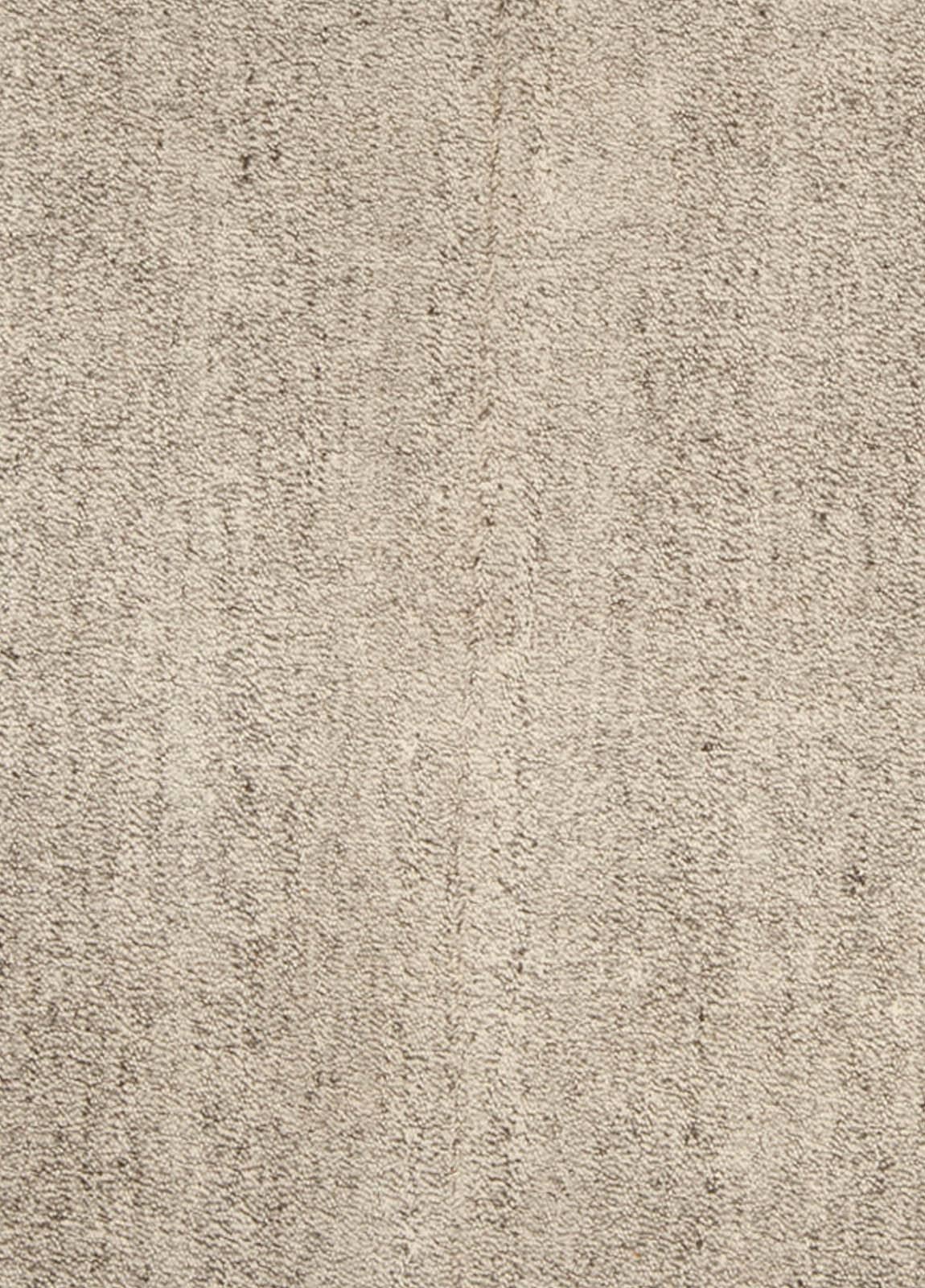 Modern Persian beige and grey handmade wool kilim rug by Dorie Leslie Blau.
Size: 6'8