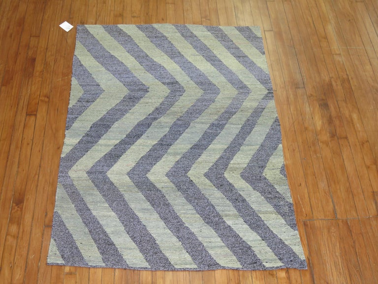 Modern Persian Flatweave Rug For Sale at 1stdibs