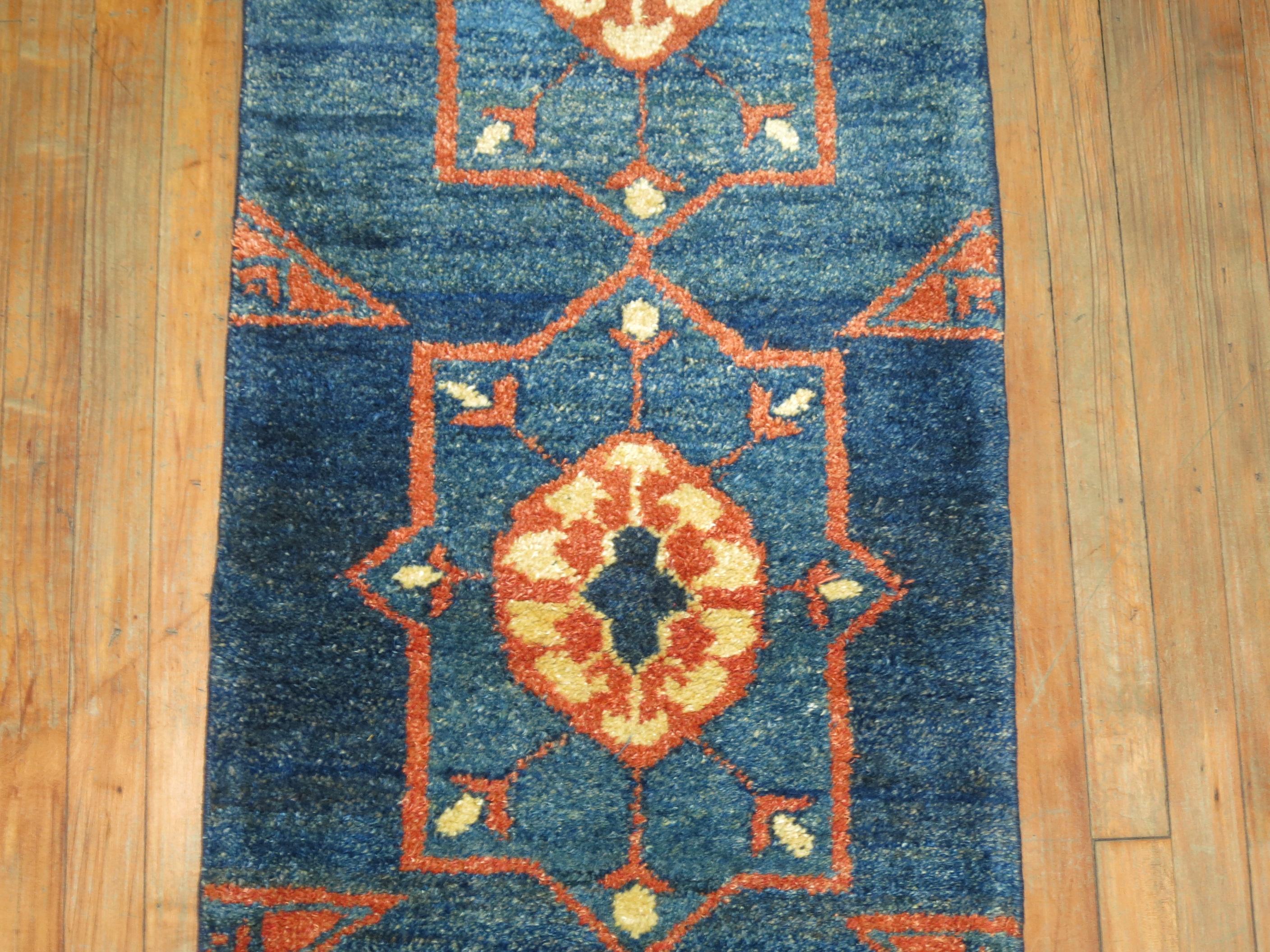 Modern Persian Gabbeh Rug In Excellent Condition In New York, NY