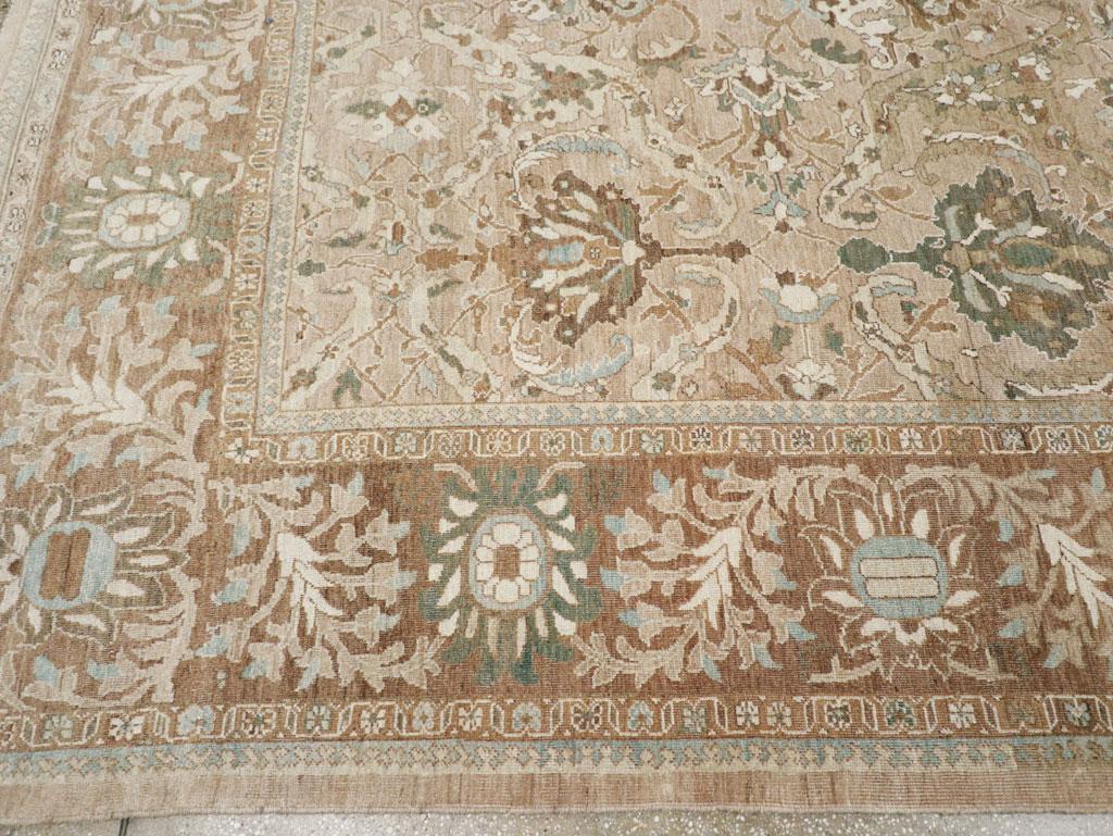 Moderner persischer Mahal-Teppich in Zimmergröße (Handgeknüpft) im Angebot
