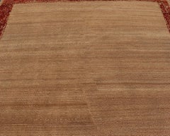 Modern Piled Rug with Minimalist Modern Design by Keivan Woven Arts