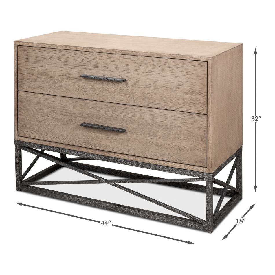 Modern Pine Chest of Drawers For Sale 4