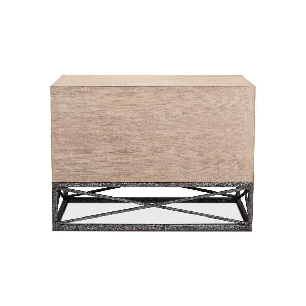 Contemporary Modern Pine Chest of Drawers For Sale
