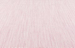 Modern Pink and Beige Flat Weave Rug by Doris Leslie Blau