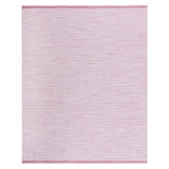 Modern Pink and Beige Flat Weave Rug by Doris Leslie Blau