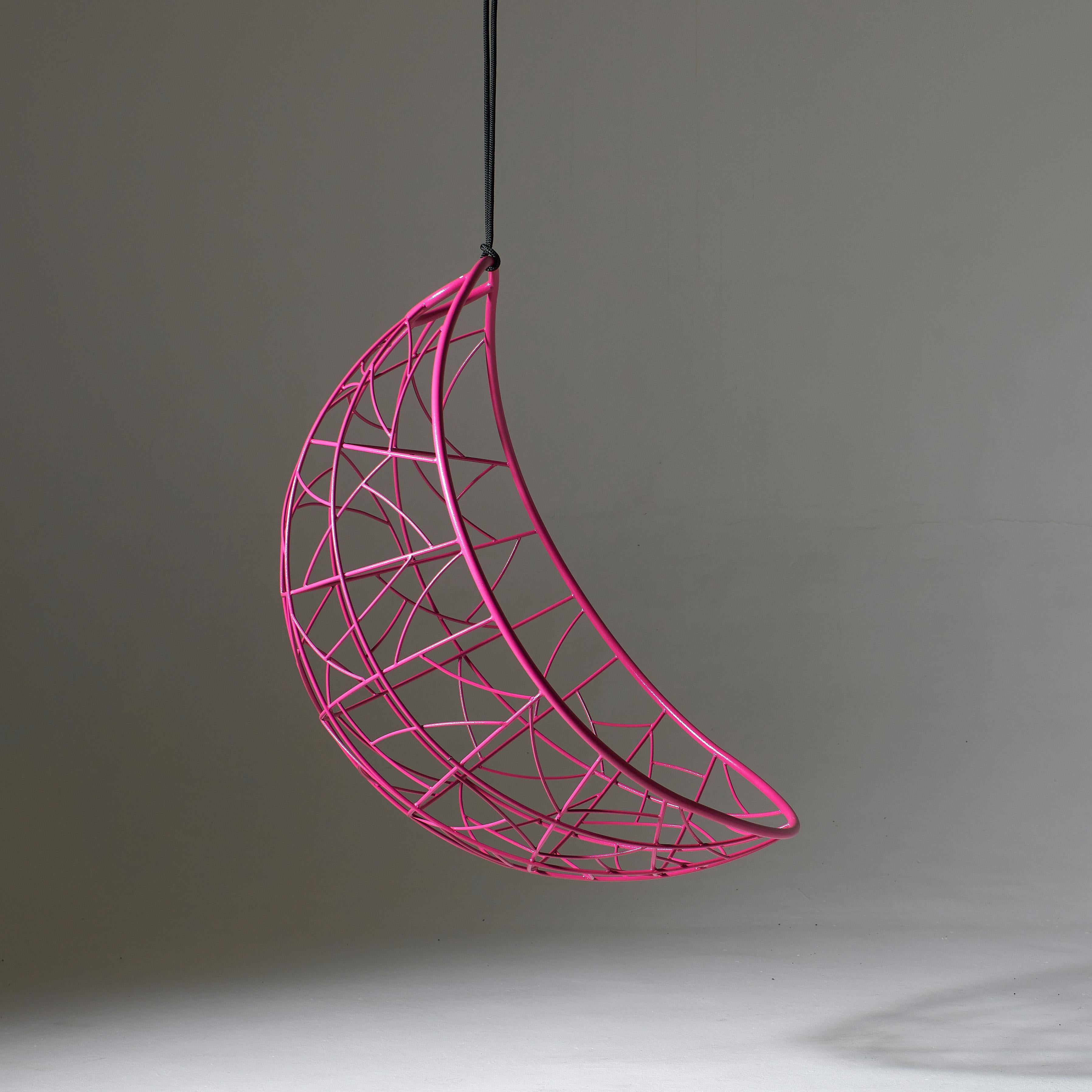 South African Modern Pink Nest Egg Hanging Swing Seat For Sale