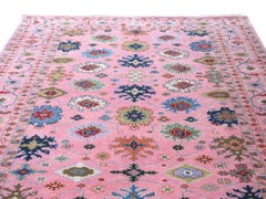 Modern Pink Oushak