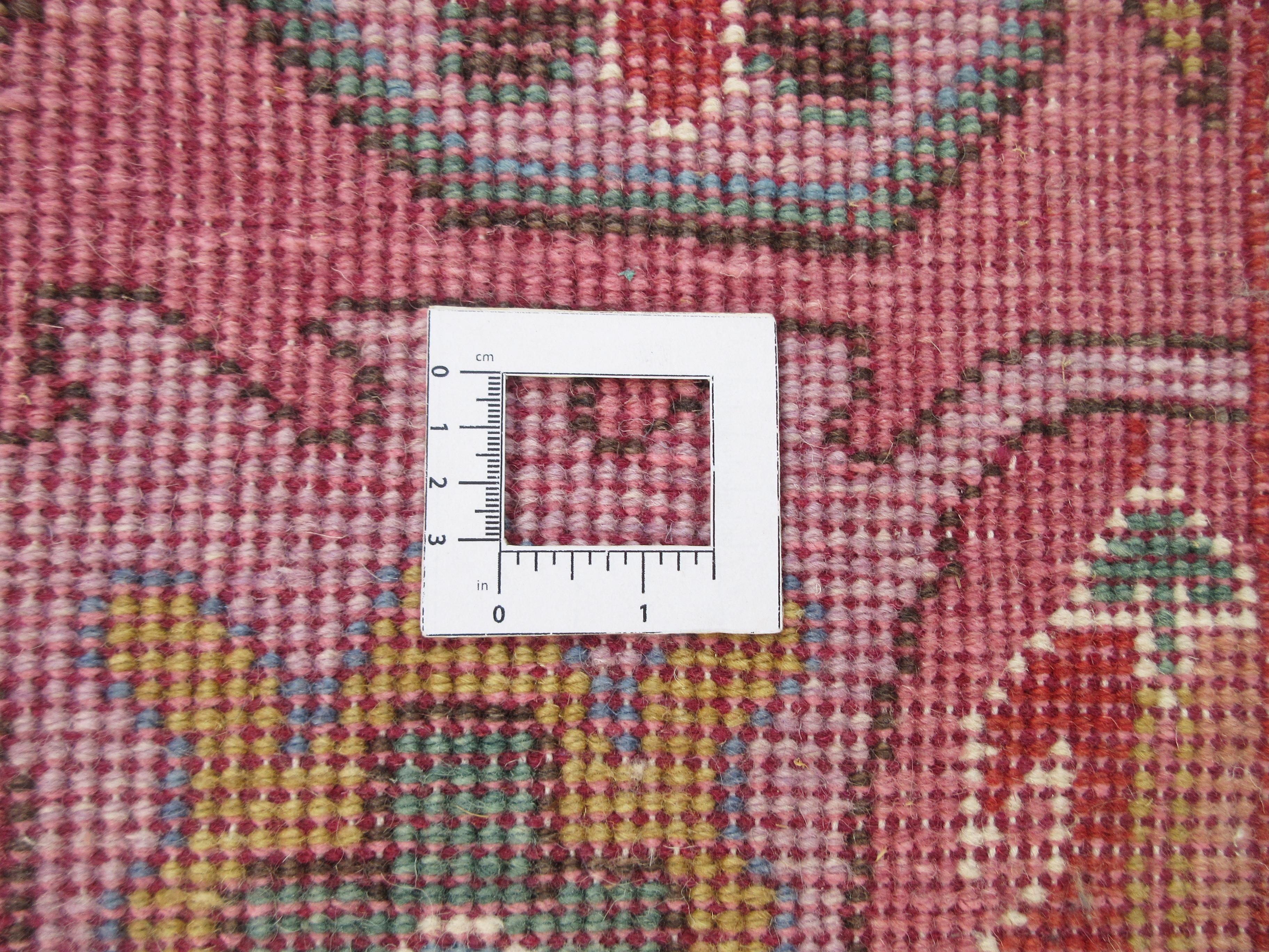 Modern Pink Oushak For Sale 1