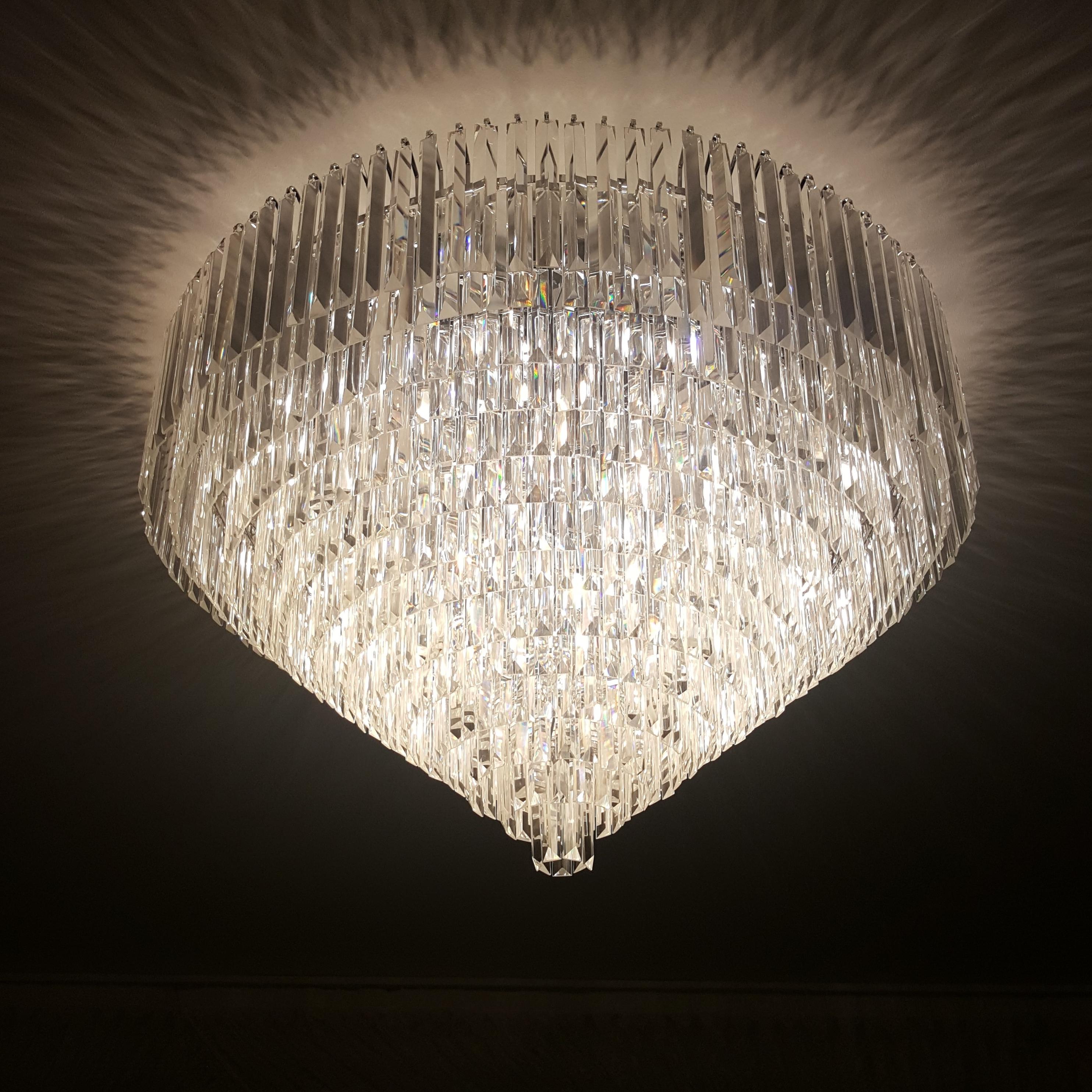 modern chandeliers for low ceilings