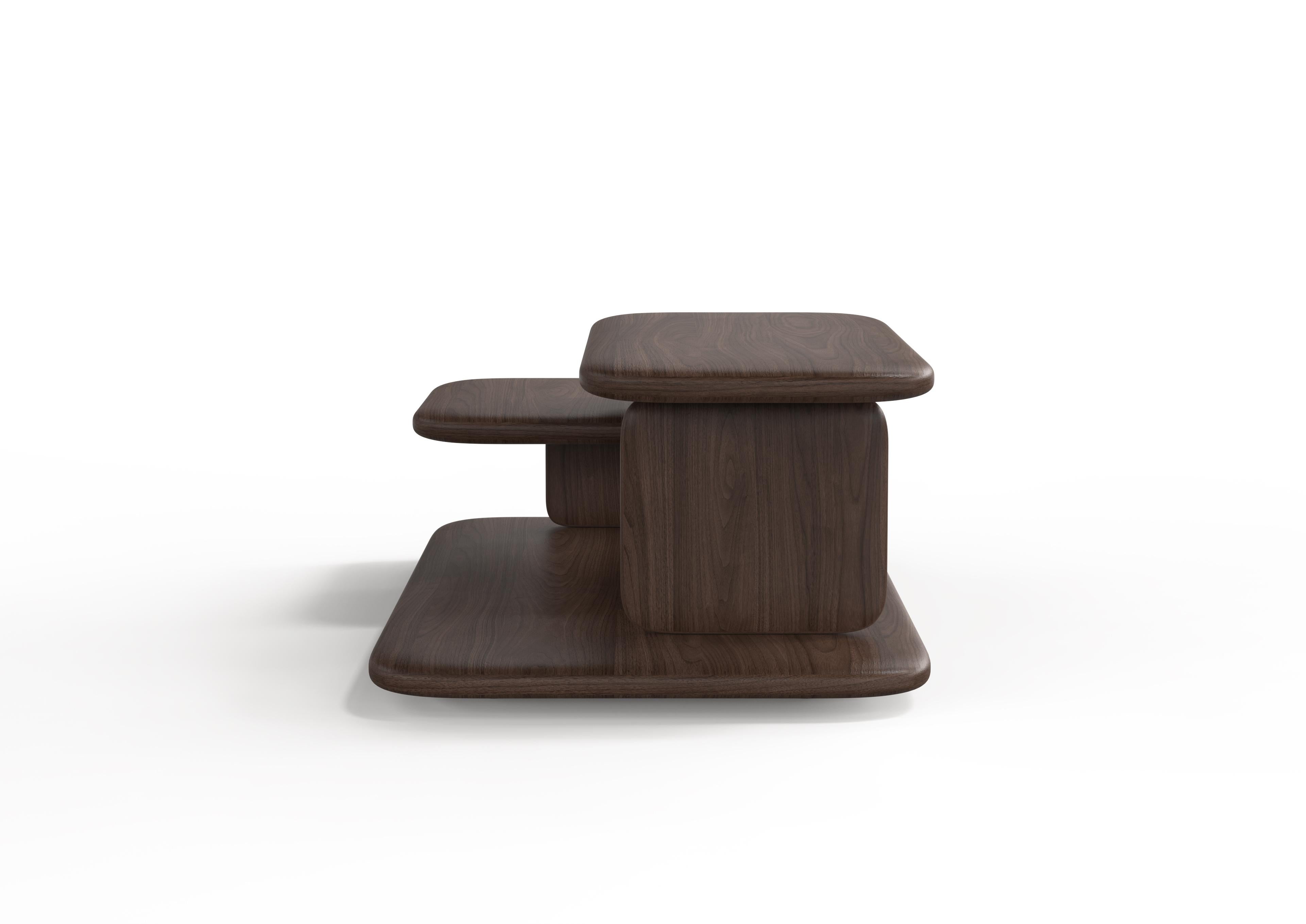 Other Modern Plana Center Table in Walnut For Sale