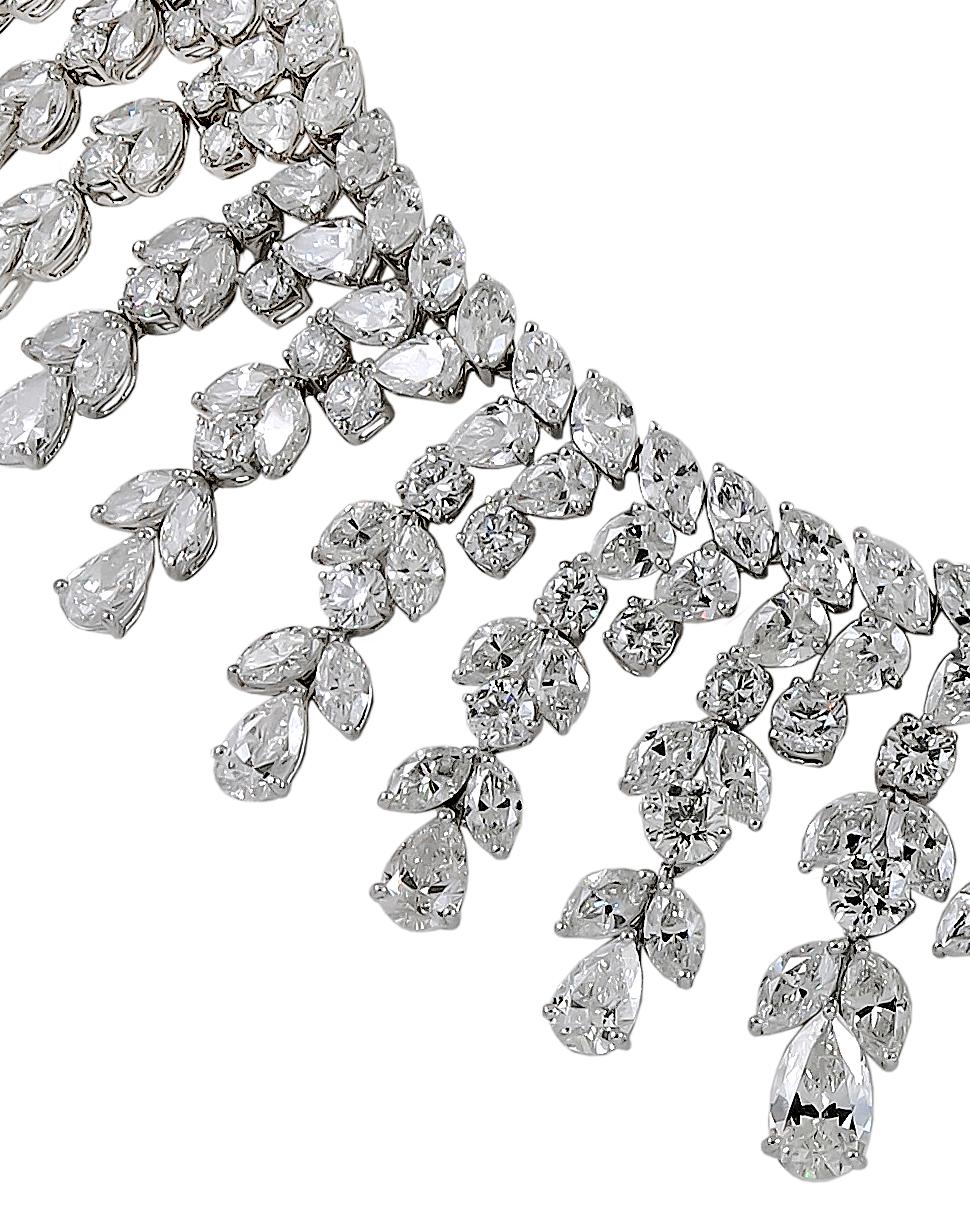 modern diamond necklace designs