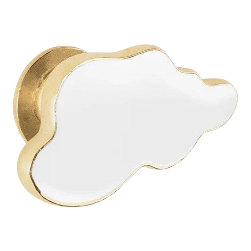 Modern Polished Cloud Drawer Handle KD7006 by Pull Cast For Sale