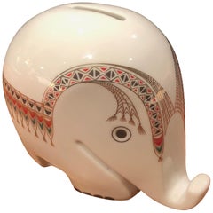 Modern Porcelain Piggy Bank "Drumbo" by Luigi Colani for Hochst