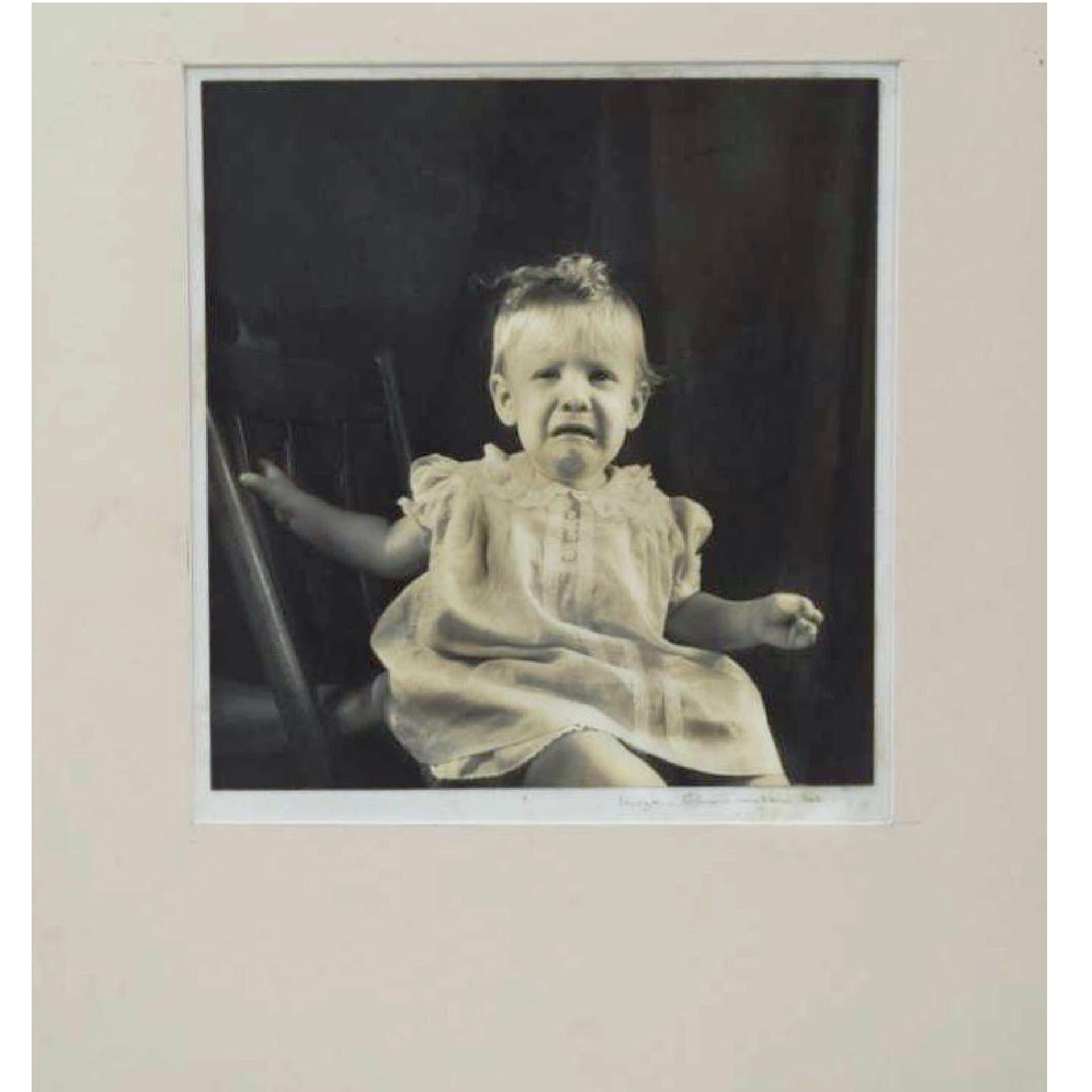 20th Century Modern Portrait Photograph Silver Print Imogen Cunningham 1946 Signed Cali f64