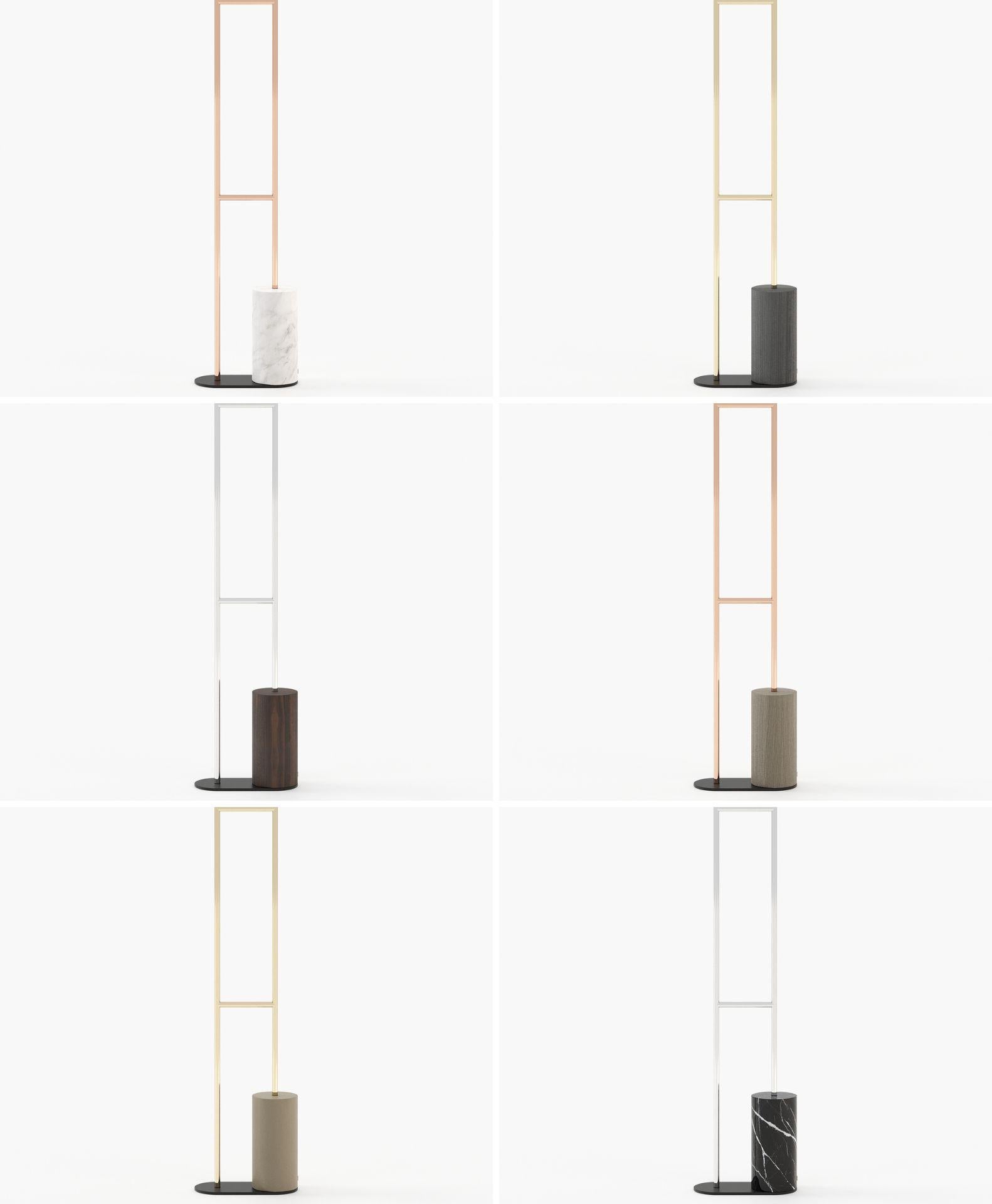 Wood Modern Portuguese coat rack in wood veneer, fully customisable by Laskasas For Sale