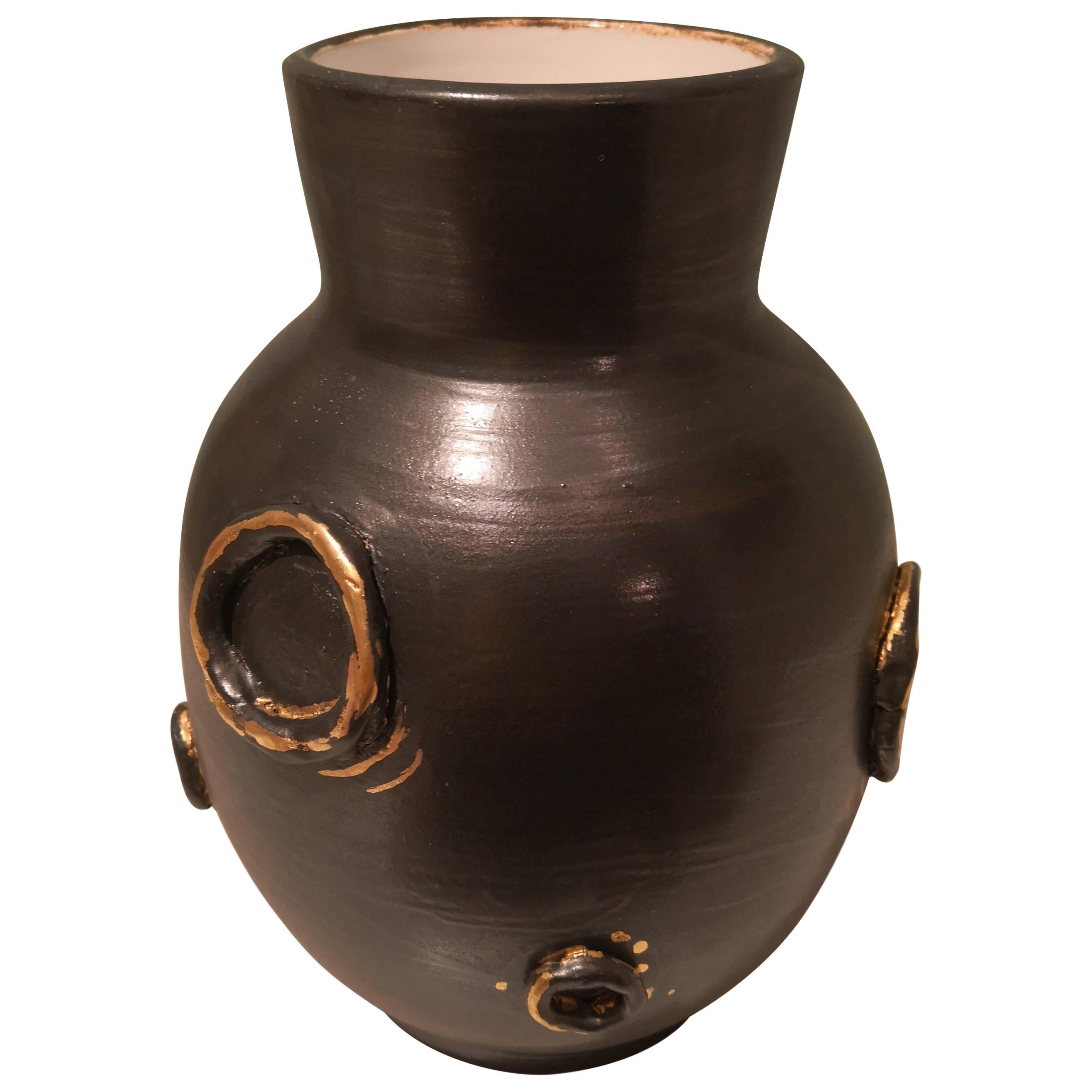 Moderne Keramik Vase Urne Handgefertigt Sofina Boutique Kitzbühel