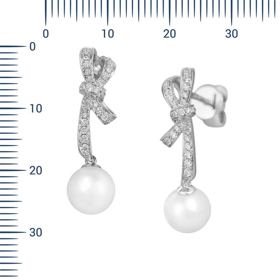 Earrings White Gold 14 K (Matching Ring Available)
Diamond 60-Round 57-0,33-4/5A
Pearl d 7,5-8,0 2-6,24 ct
Weight 4.06 grams


With a heritage of ancient fine Swiss jewelry traditions, NATKINA is a Geneva based jewellery brand, which creates modern