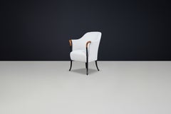 Modern Progetti Armchair by Umberto Asnago for Giorgetti, Italy, 1980s – Bouclé