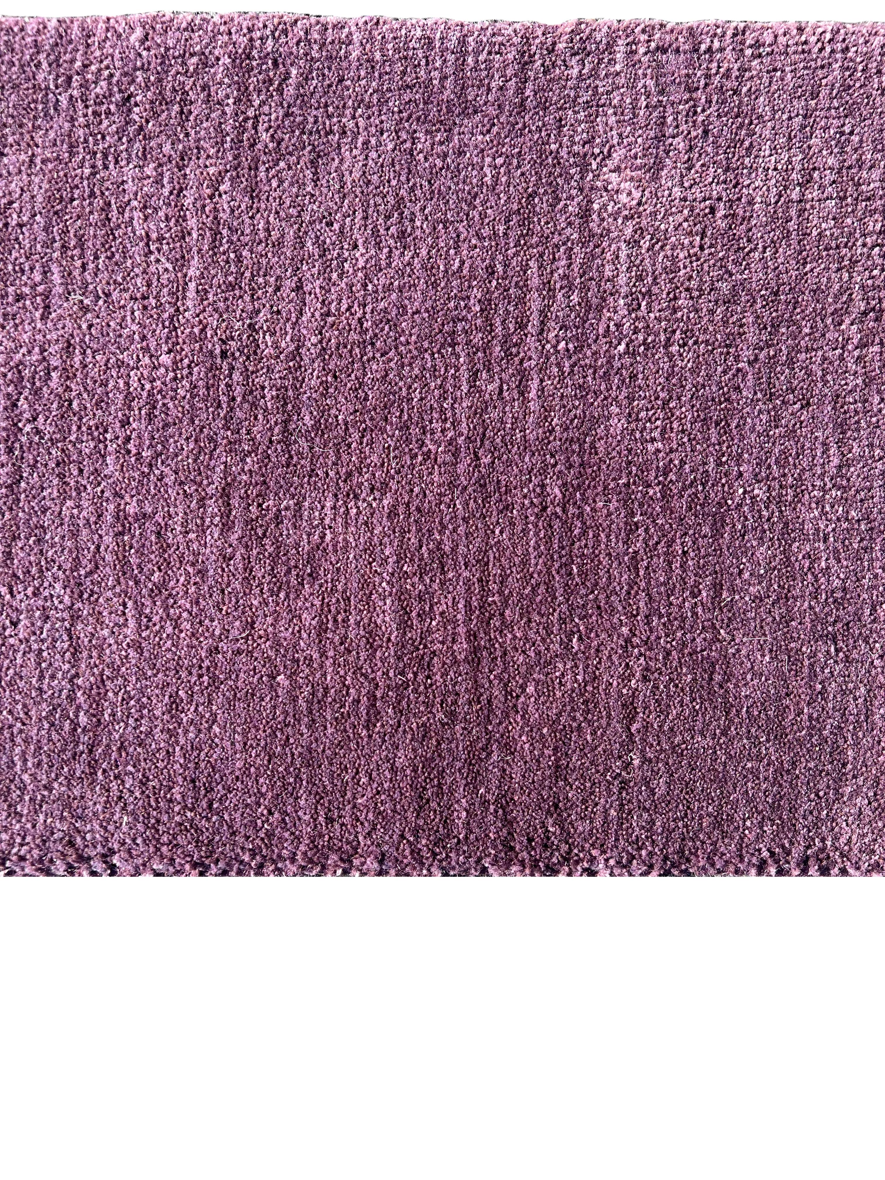 Moderno Lana e seta viola moderna in vendita