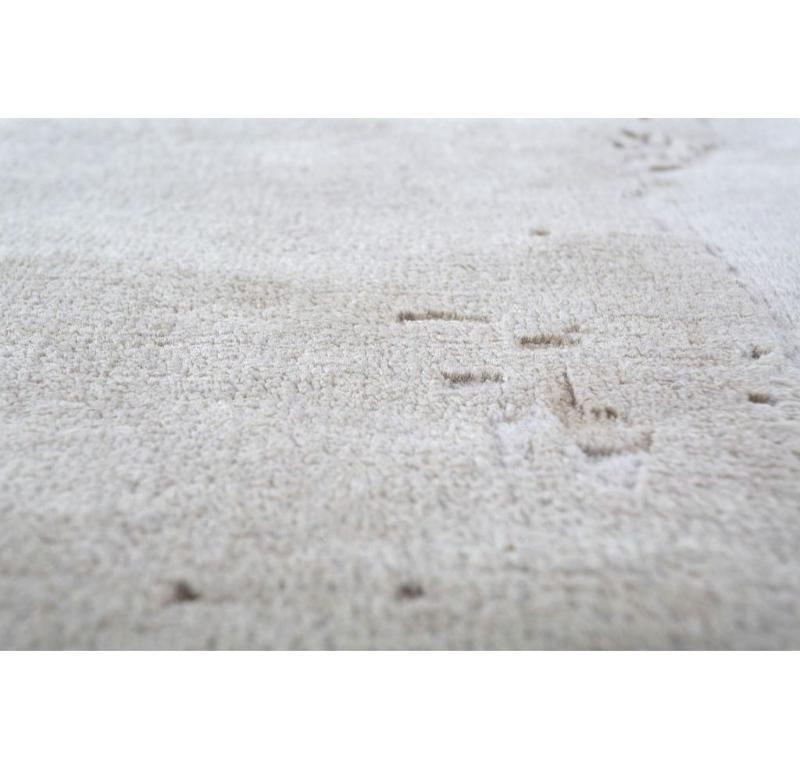 Alfombra anudada a mano Modern Quietude Medium Tan & Antique White 300x420 cm Indio en venta