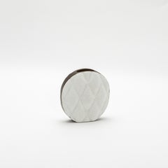 Modern Quilted Shagreen Vase by KIFU Paris