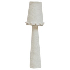 Modern "Rachel Floor Lamp" by Brent Warr Wood White Custom Colors