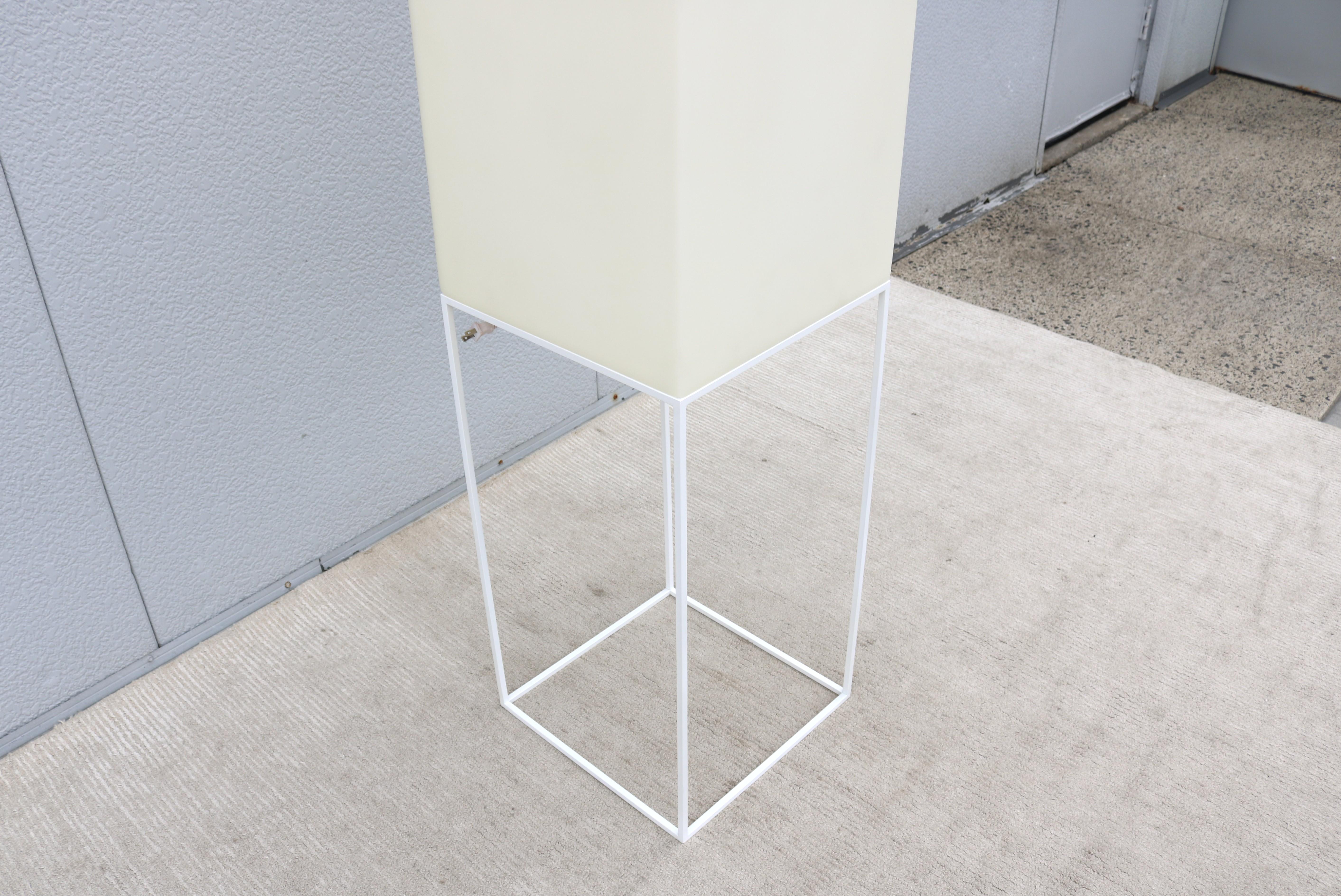 Lámpara de pie de exterior moderna Ramon Esteve para Vondom Vela High Cube White, España en venta 4