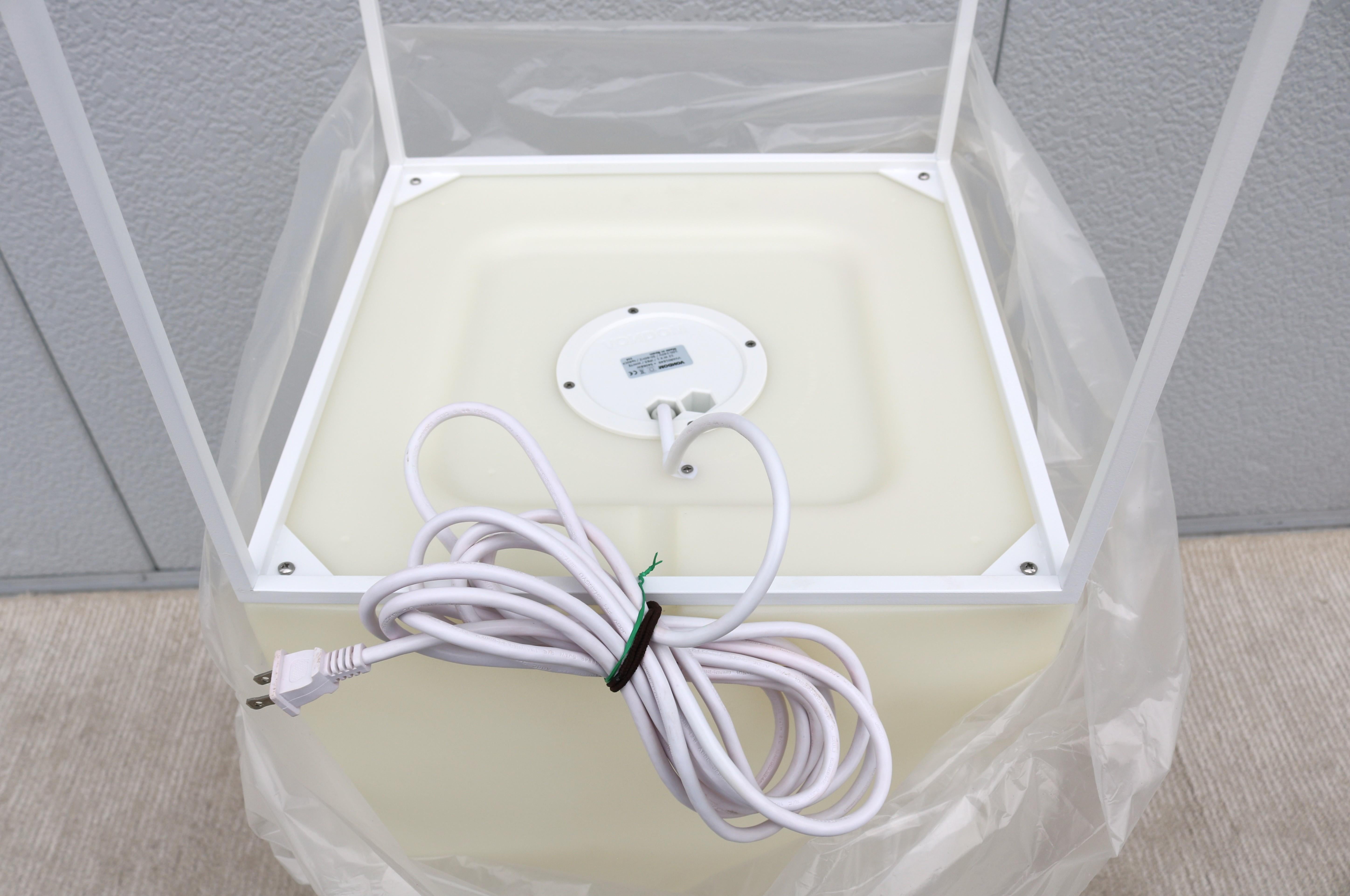 Lámpara de pie de exterior moderna Ramon Esteve para Vondom Vela High Cube White, España en venta 7