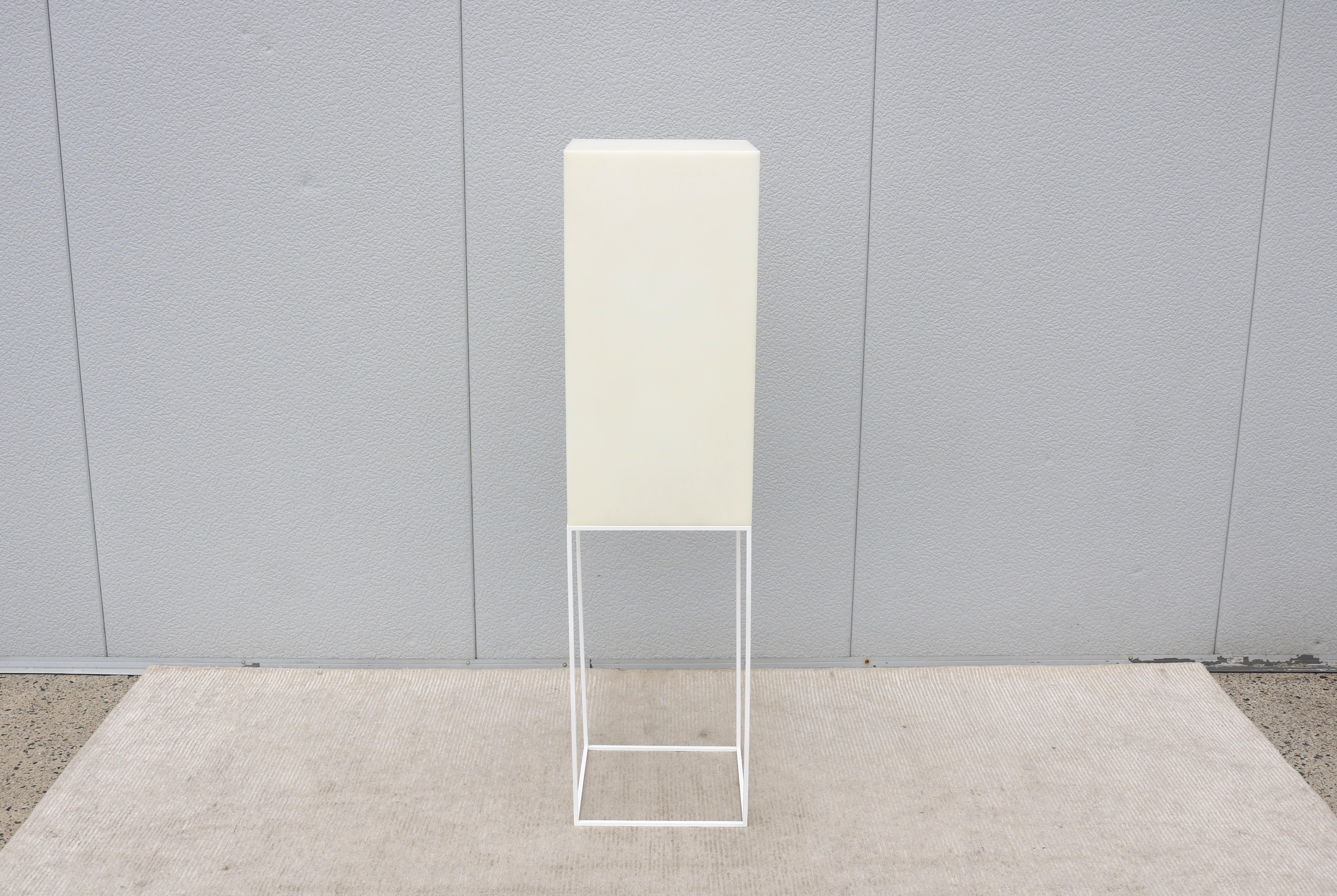 Lámpara de pie de exterior moderna Ramon Esteve para Vondom Vela High Cube White, España Moderno en venta