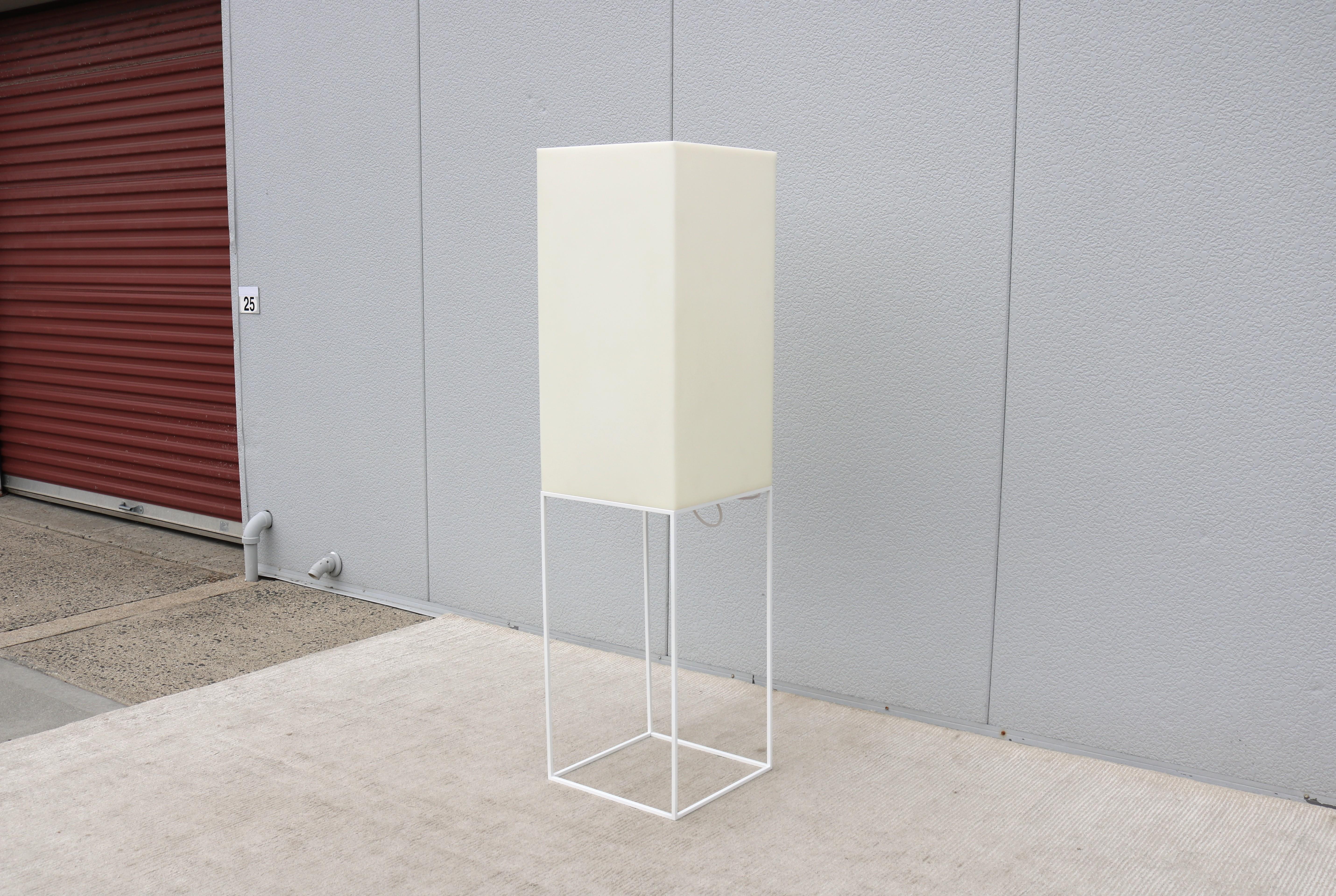Lámpara de pie de exterior moderna Ramon Esteve para Vondom Vela High Cube White, España Español en venta