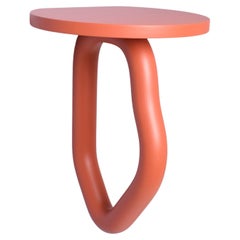 Modernes rotes organisches Wandregal „Sangria“