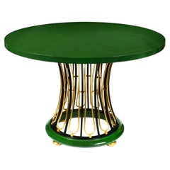 Modern Regency Style Gilt Metal Center Table By Baker Furniture Co. 