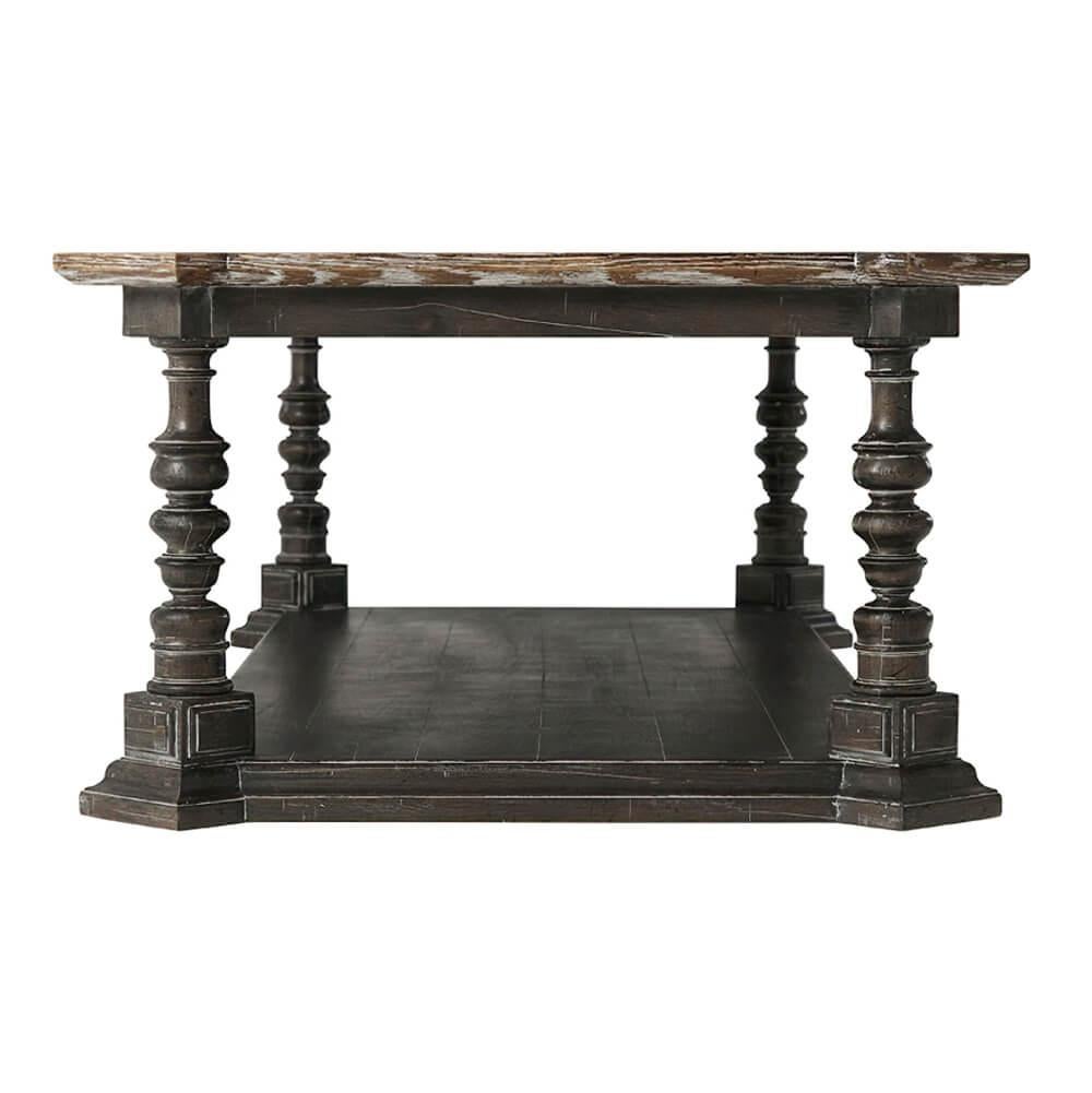 French Modern Renaissance Coffee Table